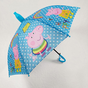 Parapluie pour enfants en pongee anti-goutte, motif dessin animé, en acier, plastique et polyester, impression numérique, pour enfants, parapluie mignon 8K en acier - Product Image 5