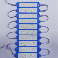 Module LED 1.5W 3 SMD2835/5730 avec Module d'éclairage LED publicitaire 12V en option SMD 5054 4040 3030