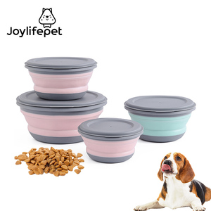 Portable <strong>Personalized</strong> Eco-Friendly Foldable Large Pet <strong>Bowl</strong> Stylish Collapsible Cat and <strong>Dog</strong> <strong>Bowl</strong> for Birds and Hamsters - Product Image 1