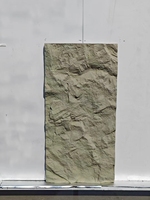 Panneau mural en pierre artificielle PU ignifuge de bonne qualité, épaisseur 15 mm-70 mm, pour la décoration murale intérieure et extérieure