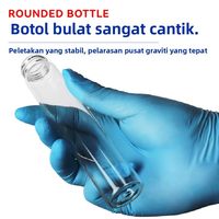 Ampoules de laboratoire pour échantillons et réactifs, flacons de sous-conditionnement pour médicaments lyophilisés, en verre transparent brun avec bouchon à vis, Chine