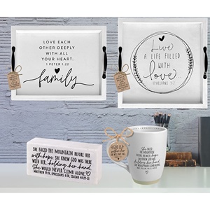 Targa di blocco delle scritture che ha affrontato la montagna - Product Image 3