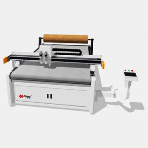 Jinan Weier CNC 1625 Electric Knife Fabric Plotter Apparel Cloth Sample Cutting Machine Automatic