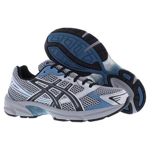 Zapatillas para caminar unisex Asics Gel 1130, color plateado, negro, azul, parte superior de malla, ajuste cómodo - Product Image 4