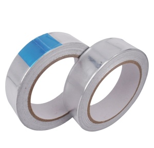 Nastro adesivo riflettente in alluminio nastro adesivo metallico in alluminio Hvac resistente per tubi metallici forno per prese d'aria - Product Image 3