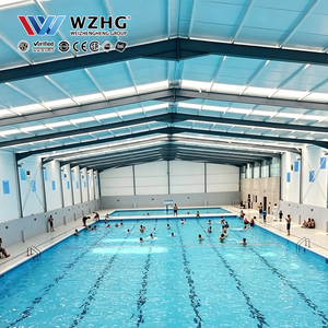 Edificios Prefabricados de Acero para Instalaciones de Natación Cubiertas, Ideales para Clubes de Natación y Proyectos de Centros Recreativos - Product Image 1