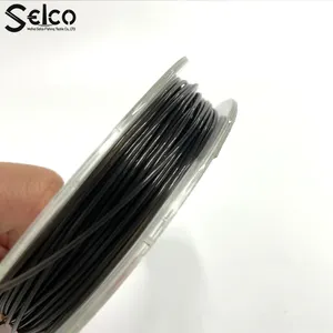 Selco The Best 0.7Mm/1Mm/1.2Mm/1.4Mm Black Nylon/Fiber Fishing Branch Line Leader
