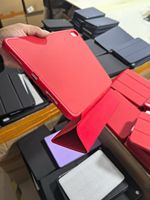Étui pour tablette en cuir PU à trois volets, design simple, coque rigide, support pour iPad Air4 2020 iPad Air5 2022, housse pour tablette