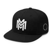 Gorra de Béisbol Hip Hop de Alta Calidad, Nueva Llegada al Por Mayor, Gorra Deportiva Snapback de 6 Paneles