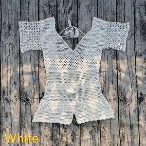 Beach Cover up <span class=keywords><strong>2023</strong></span> Crochet Traje <span class=keywords><strong>de</strong></span> <span class=keywords><strong>baño</strong></span> Crochet Beach Dress Traje <span class=keywords><strong>de</strong></span> <span class=keywords><strong>baño</strong></span> Cover up Cotton Beach Wear Bikini Cover Ups Traje <span class=keywords><strong>de</strong></span> <span class=keywords><strong>baño</strong></span> - Product Image 5