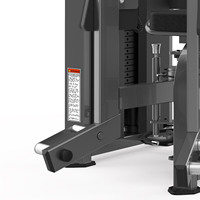 Machine commerciale d'adduction de la hanche, équipement de fitness multi-gym de type hoist pour l'entraînement
