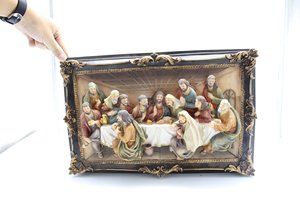 Catholique Religieux Dernier Dîner Statue Suspendus Nativité Ensemble En Gros Résine Décoration De La Maison Écologique Europe Xiamen Figurine - Product Image 3