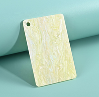 Nouvelle conception de plaque en acrylique marbré à découpe laser, feuille d'acrylique marbré colorée, vente chaude