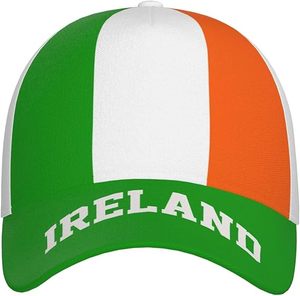 Gorra de Béisbol Personalizada al por Mayor con Estampado de Bandera Nacional de España, Palestina, Panamá, Irlanda, de Poliéster Ajustable para Hombre y Mujer - Product Image 4