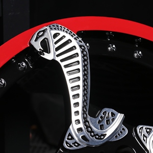 Jantes en alliage de 17, 18, 19, 20, 21, 22 pouces, design simulé en deux parties, roue de voiture de tourisme, roues forgées Cobra à cinq branches personnalisées - Product Image 4