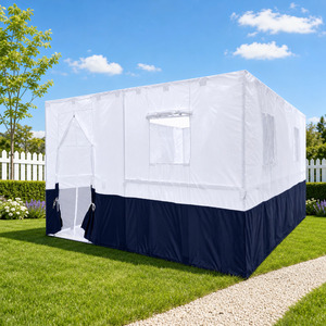 Tente de réception 3x3m (10x10ft) pour Sukkah, Sukkah d'intérieur, cour, véranda, festival, Sukkot, stand de fête, auvent, abri - Product Image 1