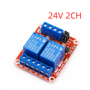 Modul relai saluran 1/2/4/8 dengan isolasi Optocoupler 5V/12V/24V pemicu tingkat tinggi/rendah - Product Image 4