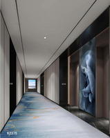 Tapis de salon en laine, soie et viscose pour hôtel et usage commercial