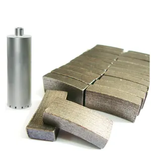 24*3*9mm Construction Diamond Core Drill Bit Segment for Reinforce Concrete Wet Drilling for Hole Driller