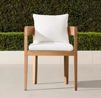 Top-Angebot: Massives Teakholz-Esstisch-Set für 10 Personen, Rechteckig, Italienischer Stil – Outdoor-Tische und Stühle