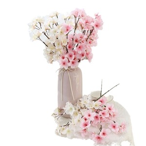 Branche <span class=keywords><strong>de</strong></span> cerisier artificielle rose en soie, longue tige, pour décoration <span class=keywords><strong>de</strong></span> <span class=keywords><strong>printemps</strong></span>, maison, mariage, vase, vente en gros - Product Image 5