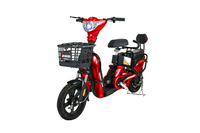 Nouveau vélo électrique de ville pour trajets quotidiens, vélo électrique pour adultes avec siège arrière et panier avant, homologation CEE 48V/60V 350W/500W (en option)