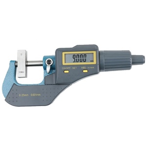 Micrometro Esterno Elettronico con Punta in Carburo, Strumento di Misurazione, Calibro 0-25mm <span class=keywords><strong>0.001mm</strong></span>, Micrometro Digitale Micromaster - Product Image 1
