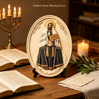 Artisanat en résine personnalisé Jésus Roi des Juifs INRI, plaque 3D en relief, Art déco, décoration murale pour église catholique, cadeau, ornement