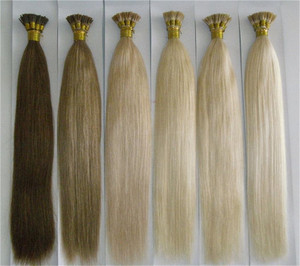 Italien Kératine Fusion Pré-collée Microlink Bâton <span class=keywords><strong>JE</strong></span> Pointe Cuticules Alignés Naturel Réel Remy Extensions <span class=keywords><strong>De</strong></span> Cheveux - Product Image 5