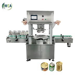 Machine de sertissage automatique haute vitesse pour boîtes de conserve en plastique pour animaux de compagnie, boîtes de sardines et boîtes de conserve alimentaires - Product Image 1