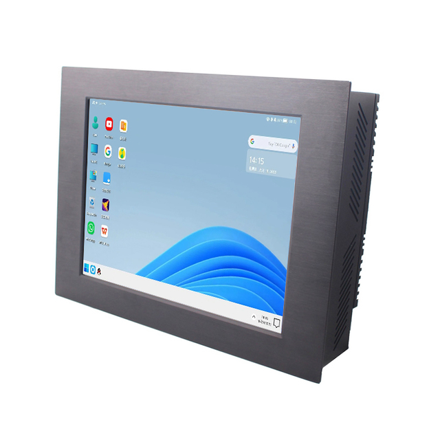 15" Win10 OPerating System Industrial Fanless Capacitive Touch Panel PC, Ip65 Waterproof Embedded Industrial PC