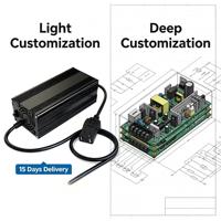 Chargeur rapide électrique 800W AC-DC 48V 8A-18A pour batterie lithium LiFePO4, pour trottinettes électriques, vélos électriques, motos et tricycles électriques