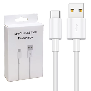 Cheap Type C to Type C 3A Quick Charging Data Cable, 1M <b>USB</b> C PVC, for Samsung Galaxy, LG Motorola - Product Image 1