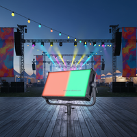 Projecteur LED matriciel 1300W IP65 - 2700K-10000K CCT Ra97 - Mur vidéo connectable - 10+ effets - Contrôle DMX512 - Mode silencieux pour studio