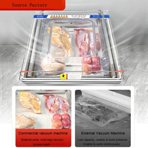 Machine polyvalente de mise <span class=keywords><strong>sous</strong></span> <span class=keywords><strong>vide</strong></span> et d'emballage alimentaire pour tous types de conservation des aliments, des céréales, des noix, du poisson, de la viande et des légumes - Product Image 6