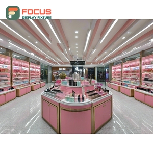 Factory Direct Retail Project Recycled Material Kiosk Display Project Contractor Cosmetic Shop Design - Product Image 2