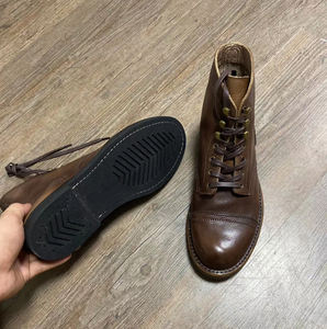 <span class=keywords><strong>Stivaletti</strong></span> Autunno Inverno in Vera Pelle per Uomo, Scarpe Vintage Classiche, Stivali Casual <span class=keywords><strong>da</strong></span> <span class=keywords><strong>Moto</strong></span>, per Uso Quotidiano, Economici e di Qualità - Product Image 4