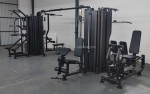 RLS FITNESS commerciale Trainer funzionale <span class=keywords><strong>palestra</strong></span> Multi funzione Pin caricato cavo Crossover10 Station Machine - Product Image 6