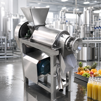 Machine industrielle d'extraction de jus de fruits en spirale, machine commerciale pour la fabrication de jus de fruits, presse-agrumes à froid