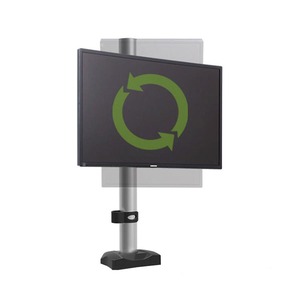 Nouveau support d'écran LCD à bras unique en aluminium, prix avantageux, gain de place, en stock, <span class=keywords><strong>rotation</strong></span> à 360 degrés - Product Image 3