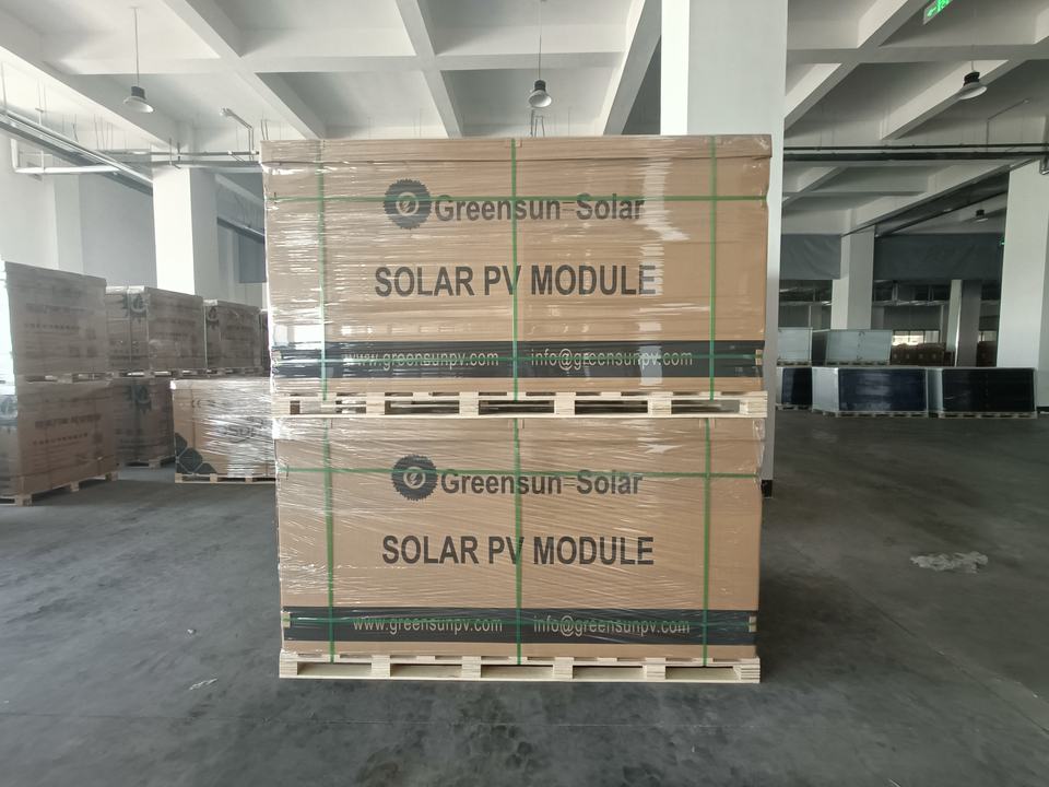 Greensun N-type Topcon Bifacial Double Glass Solar Panel 630W Home Use ...
