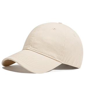 Gorra de béisbol de tela suave unisex, protección solar, sombrero de golf monocromático, ajuste regulable, para uso en exteriores - Product Image 2