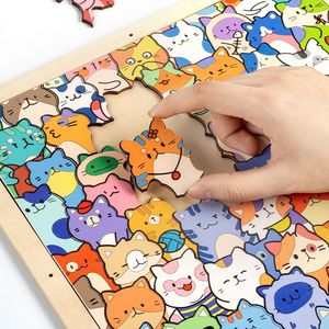 <span class=keywords><strong>Puzzles</strong></span> en bois <span class=keywords><strong>à</strong></span> colorier <span class=keywords><strong>à</strong></span> faire soi-même - Ensemble de <span class=keywords><strong>puzzles</strong></span> en bois créatifs pour projets artistiques et activités éducatives - Product Image 3
