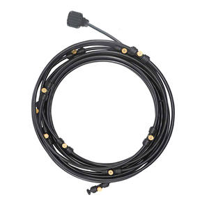 Sistema de nebulización para enfriamiento de patios con boquillas de microaspersión y manguera de PVC, control manual, efecto de nebulización fina - Product Image 5