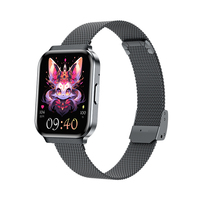Reloj Inteligente KarenM KM86 de Aleación de Aluminio con Pantalla HD de 1.75 Pulgadas, Pulsera de Fitness para Mujer, Llamadas por BT, Monitor de Salud