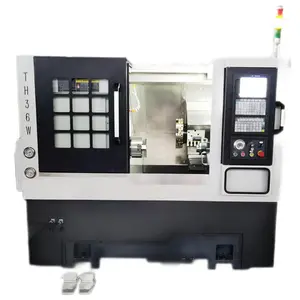 Venda Direta Da Fábrica Automático CNC Turning Center Máquina CK36 Slant Bed Máquinas Torno CNC para Metal