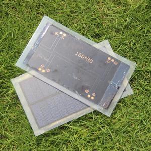 แผงโซลาร์เซลล์แบบยืดหยุ่น Masuyoshi Mitsu ขนาด 150x80 มม. 1.75 วัตต์ โพลีคริสตัลไลน์ สำหรับใช้งานกลางแจ้ง - Product Image 3