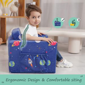 <strong>Kid</strong> <strong>Sofa</strong> for Playing Convertible <strong>Sofa</strong> with Removable and Waterproof Cover - Product Image 5