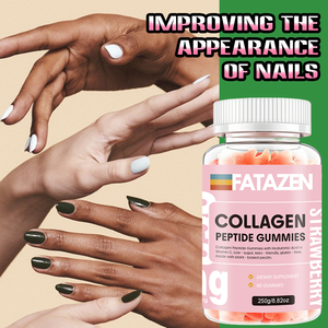 OEM Increase Nutrition Skin Glow Joint Care Hair Nail Beauty Customizable Taste Dietary Supplement Collagen Peptide <b>Gummies</b> - Product Image 4