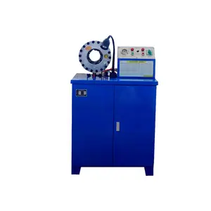 JYC-V51 blue color customize up 2inch 4 wires CE certificate hydraulic crimping machine swaing machine